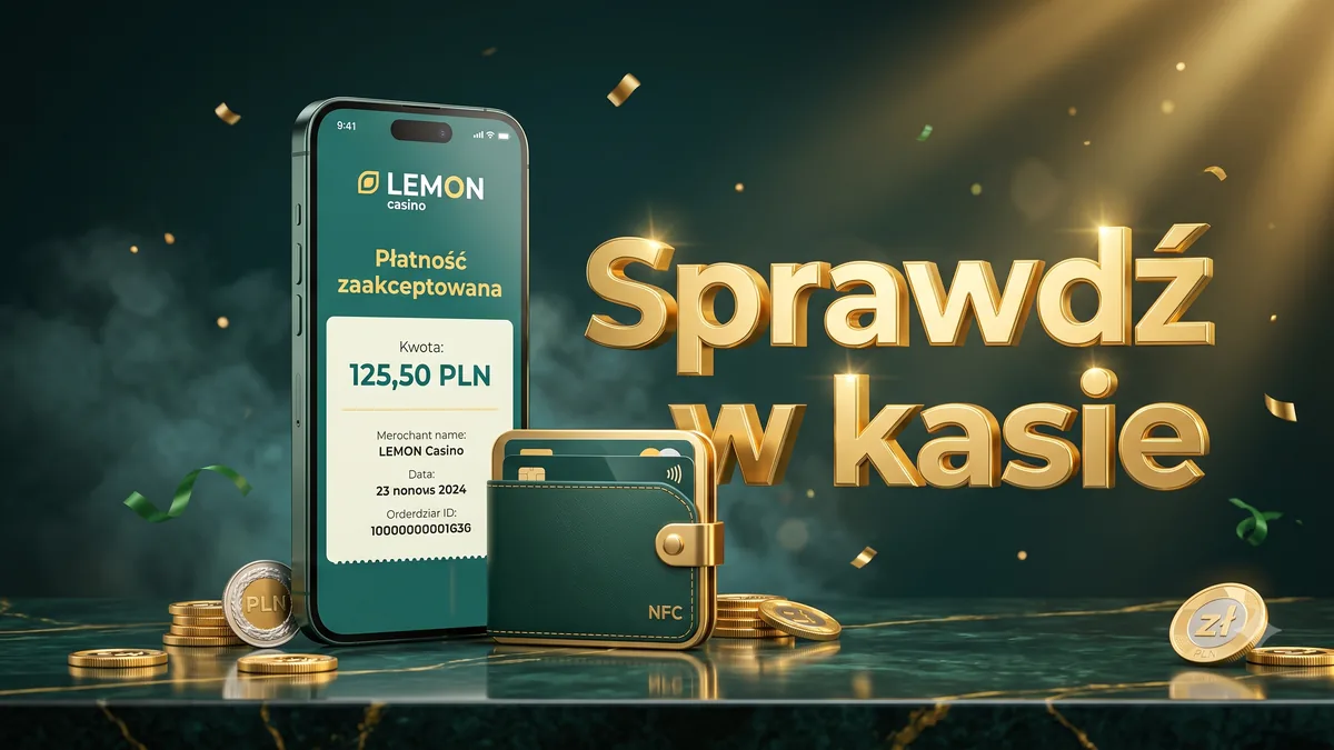 Ilustracja redakcyjna Lemon Casino: blik