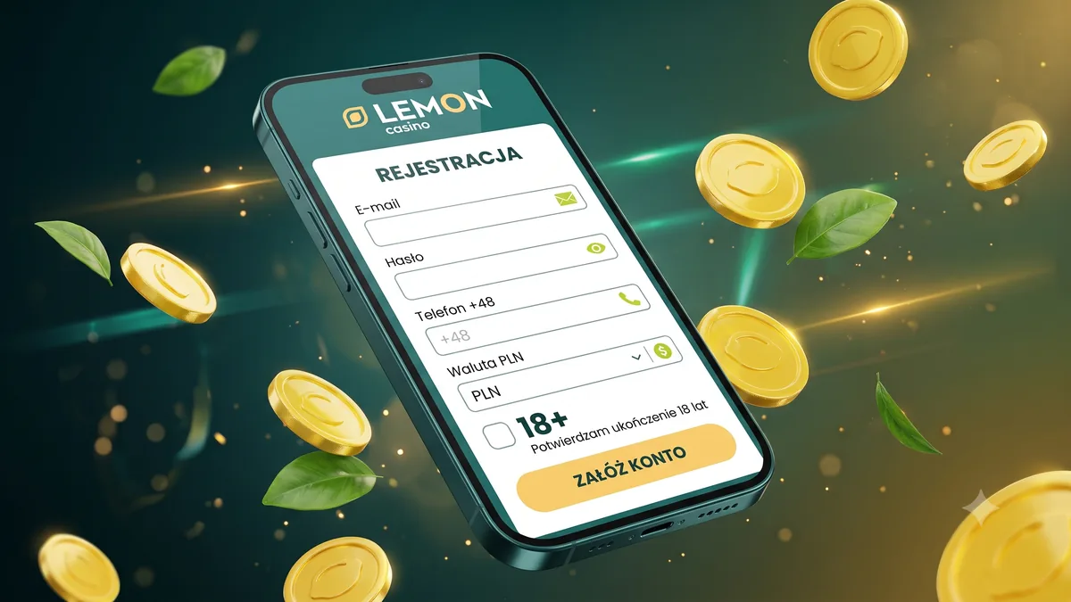 Ilustracja redakcyjna Lemon Casino: form